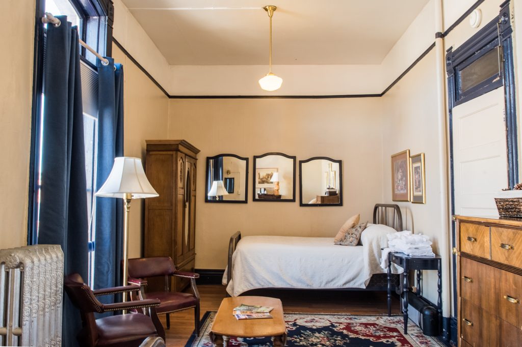 European Style Rooms at the Weatherford Hotel in Flagstaff AZ