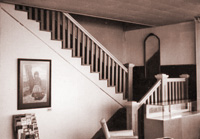 The old lobby stairs